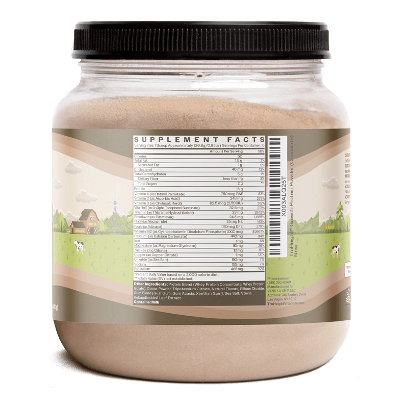 TruHeight® Growth Protein Shake | 3 Tubs