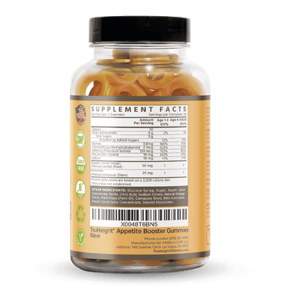TruHeight® Kids Appetite Booster Gummies