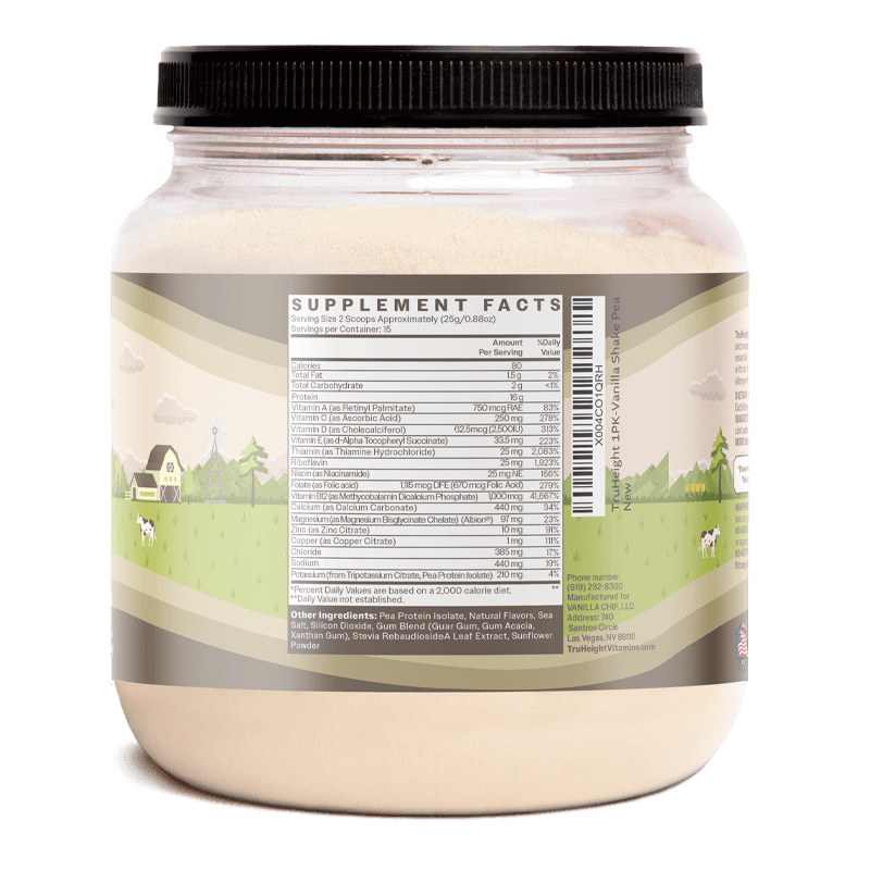 TruHeight® Growth Protein Shake