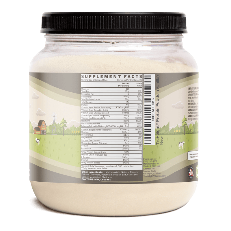 Protein powder vanilla