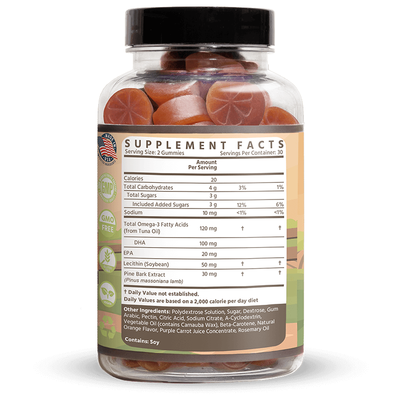 TruHeight® Kids Brain Growth Gummy | 3 Packs