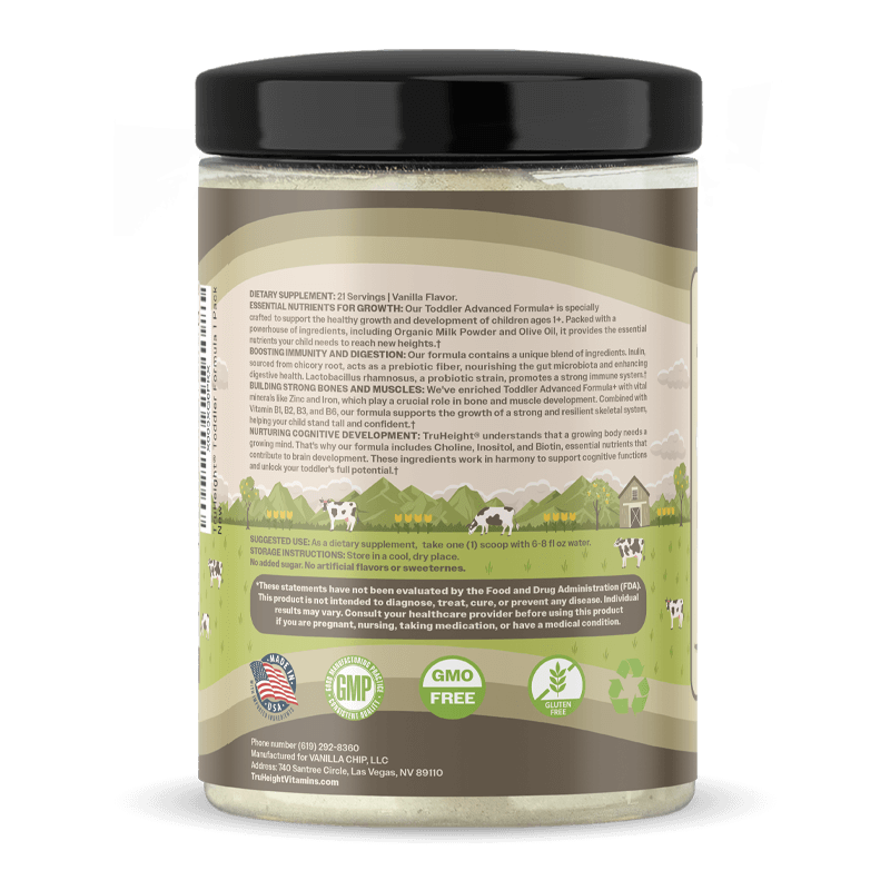 TruHeight® Toddler Advanced Formula+ | Single Tub